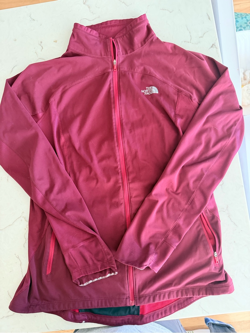 The North Face Women's Zip Front Jacket - Deep Pink